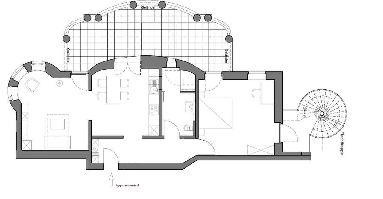 Appartements Am Kurpark Bad Pyrmont Dış mekan fotoğraf